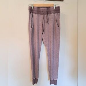 ZYIA Active Purple Don't Wake Me Thermal Joggers Small